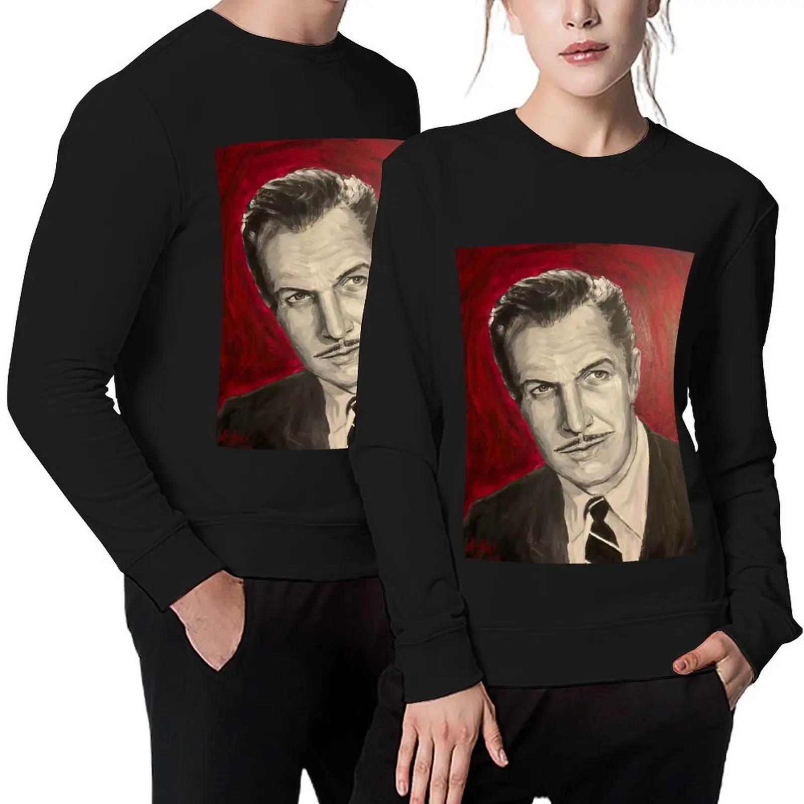 

Vincent Price Pullover autumn blouse men's clothes tracksuit men hooded sweatshirt