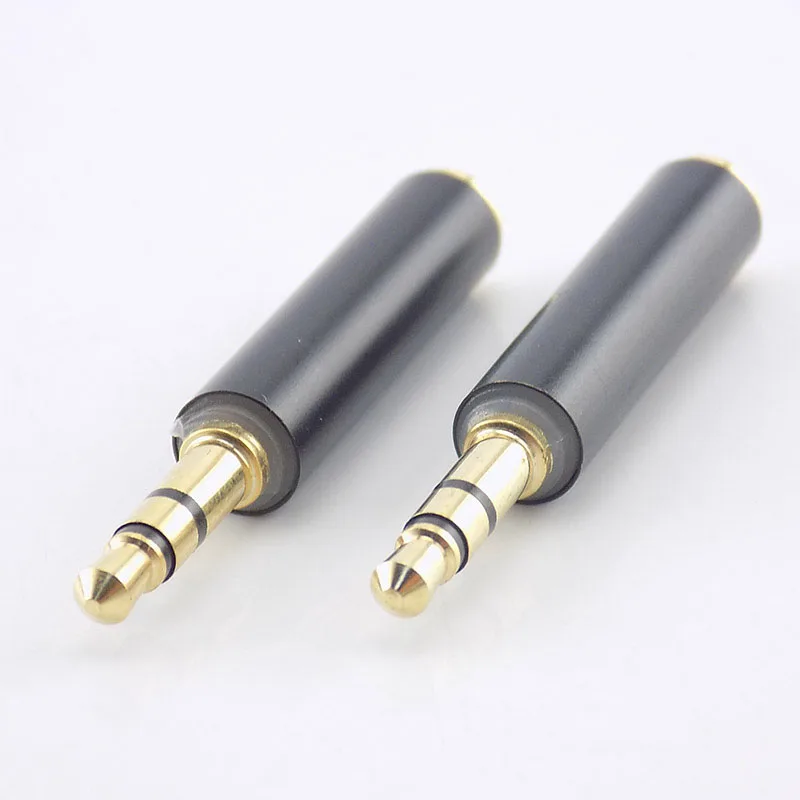 3.5mm to 3.5mm Stereo Jack Plug Stock Male to Female to 3 Pole to 4 Pole Audio Extension Adapter Connector Computer Cables E1