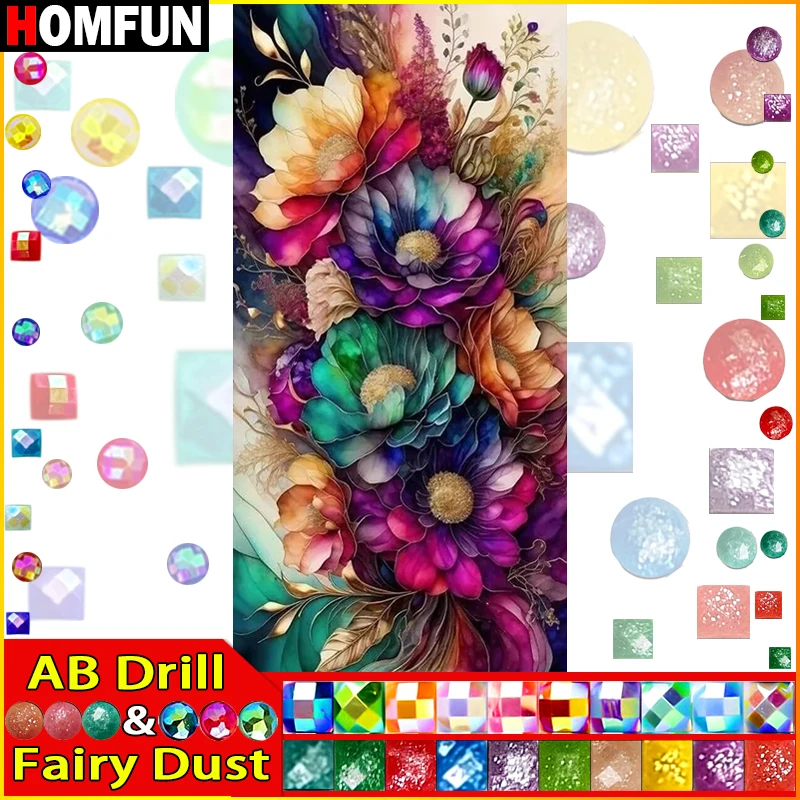 HOMFUN Fairy Dust AB 5D DIY Diamond Painting 