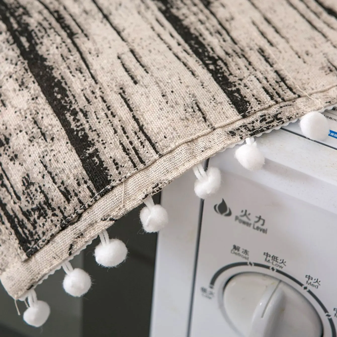 قطعة واحدة من غطاء فرن الميكروويف، غطاء بسيط مقاوم للزيت، غطاء مقاوم للغبار للموقد الكهربائي، غطاء فرن منزلي مقاوم للماء والزيت #4