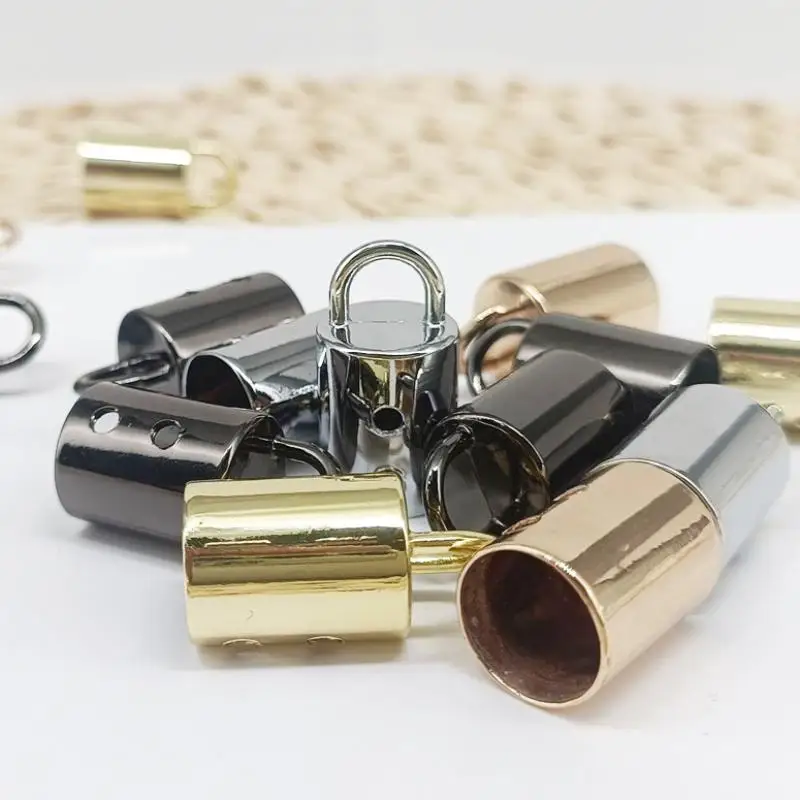 10 Stück 12mm Metallschnallen für Taschen, Handtaschenriemen, Quastenkappen, Verschlüsse, Haken, Verbindungsstücke, Aufhänger, Seilverschlüsse, DIY-Hardware-Zubehör – Detail 7