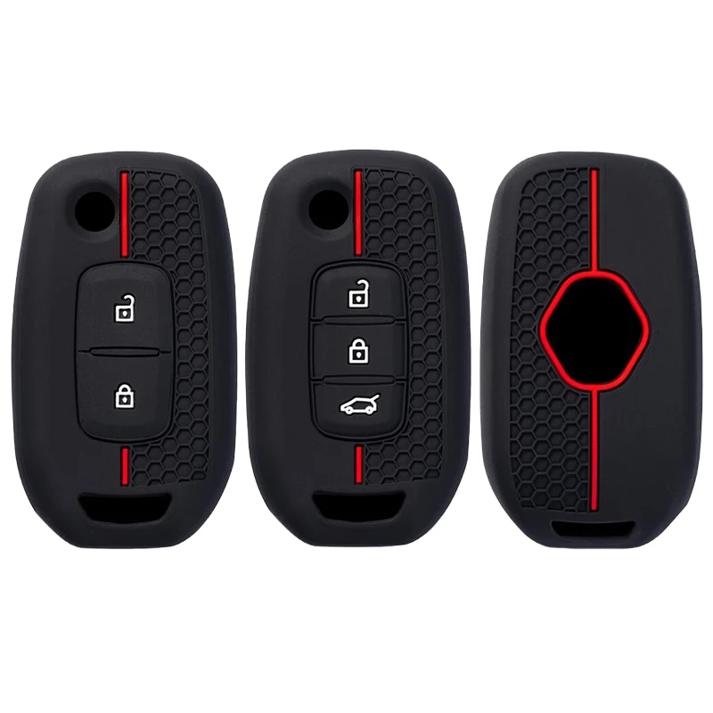 غلاف من السيليكون لرينو كادجار كابتور ميجان سانديرو ستيبواي لوجان كليو 5 2022 أركانا 2020 2021 كويد 2023 غطاء حافظة مفاتيح السيارة