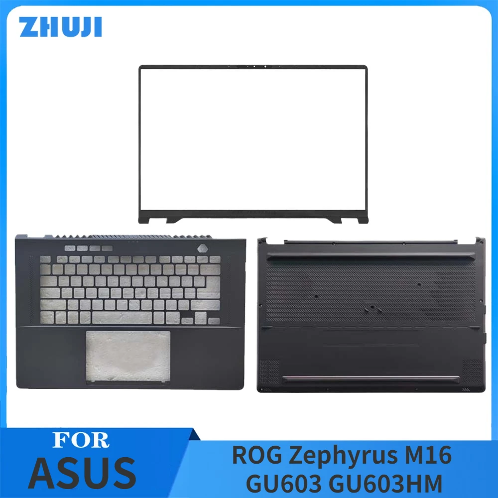 

NEW Original For ASUS ROG Zephyrus M16 GU603 GU603HM Laptop Front Bezel Palmrest Upper Lower Bottom Case Top Keyboard Bezel