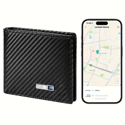 Smart Wallet Tracker Card for Android and IOS Find my Tracker Man Wallet Card for Men Gadget Gift Birthday Gift Fathers Day Gift