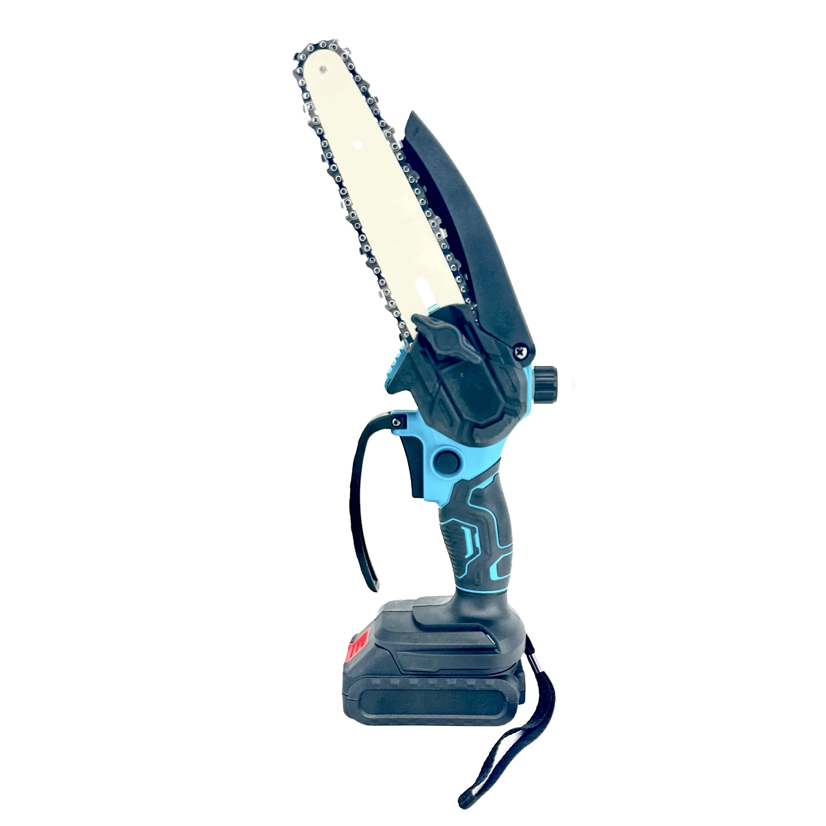 24V Cordless Electric Chain Saw 6-Inch Portable Lithium Battery Chainsaw Durable For DIY Industrial Woodworking