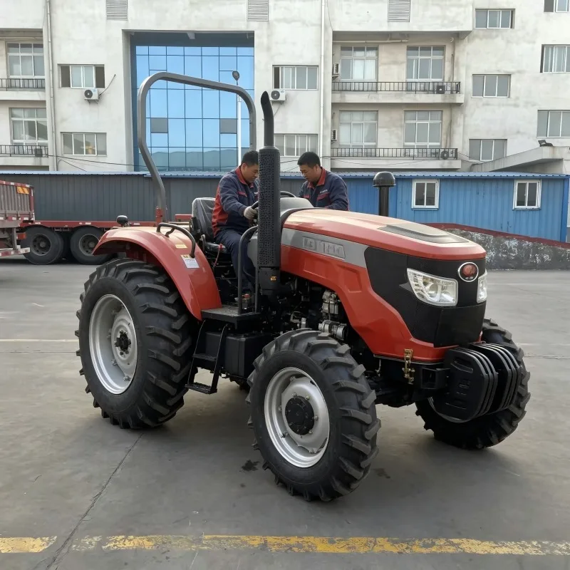 50HP 4X4 Compact Mini Tractor Multipurpose Farm Land Working Machinery