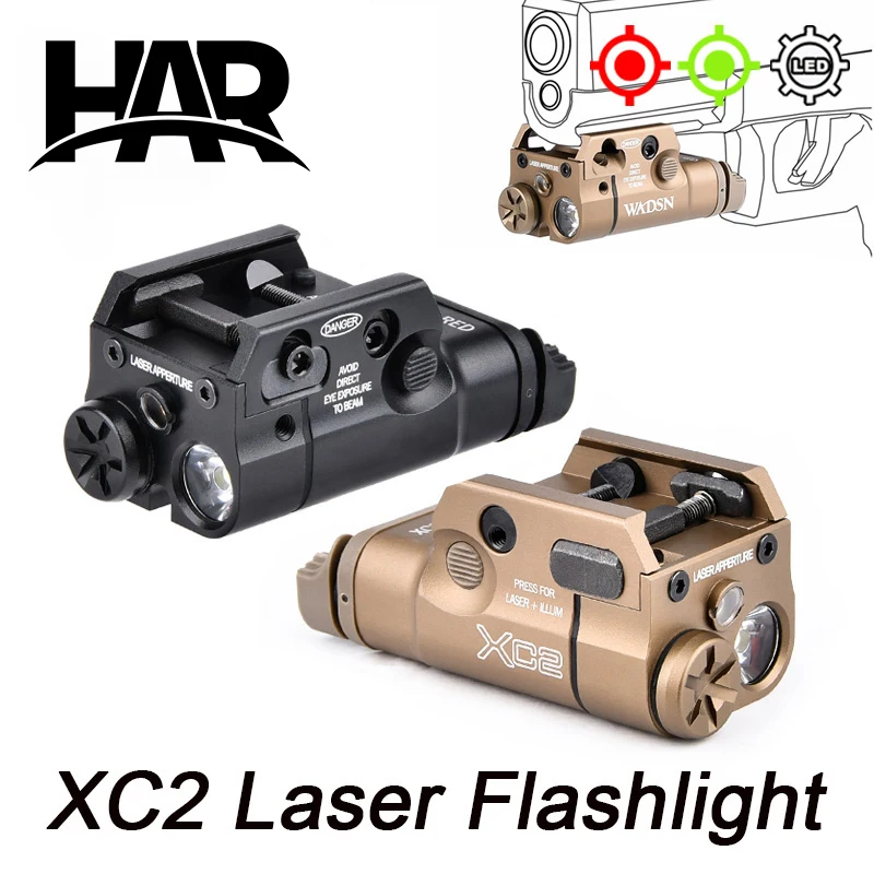 

M600 M300 Metal XC2 NO IR M300A M600C Flashlight XC2 DBAL A2 Fit 20mm Rail NGAL OGL PEQ SF WADSN X300 M600U