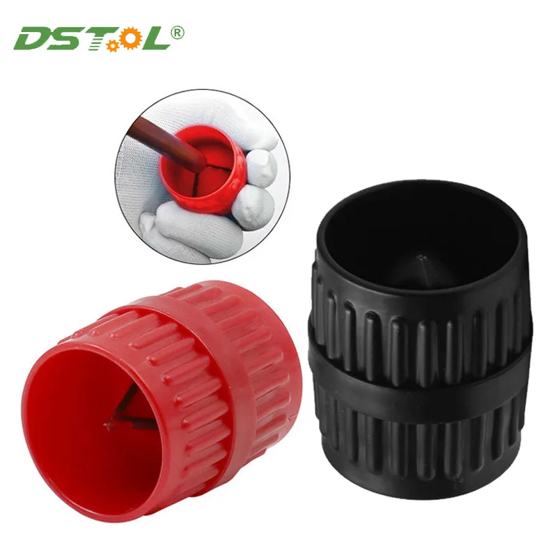 

Pipe Tubing Reamer Internal External Deburring Plumbing Tool Inner Outer PVC Copper Cleaner DIY Countersink Drill Bits Red Black