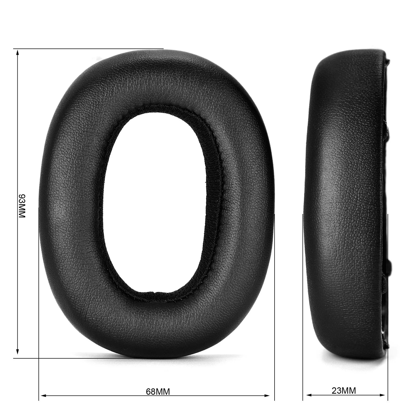 1 paio di paraorecchie per AKG N700NC auricolare spugna in pelle proteica di alta qualità custodia per cuffie Bluetooth accessori per cuscinetti auricolari durevoli