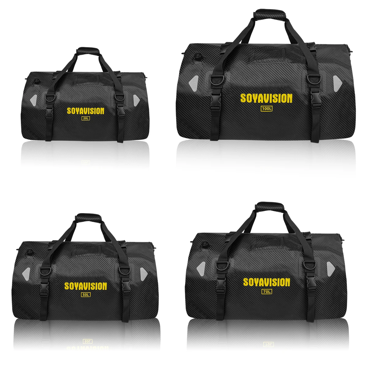 AliExpress DVLTS Universal Motorcycle Cycling 20L/50L/70/100LSaddle bag Tail Bags Back Seat Bags Camping Travel Bag Scooter Sport Luggage Pack