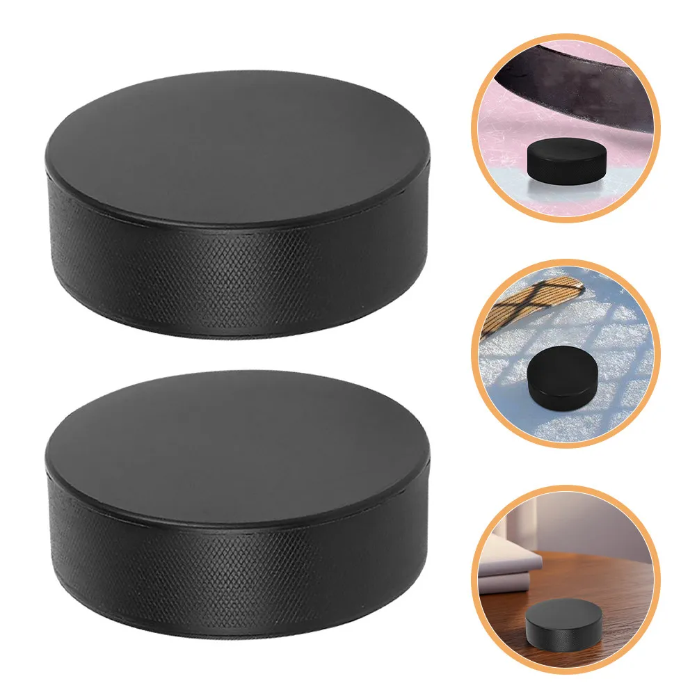 

5Pcs Ice Hockey Pucks Solid Training Pucks Professional Lightweight Hockey Practice Accessory Indoor Outdoor