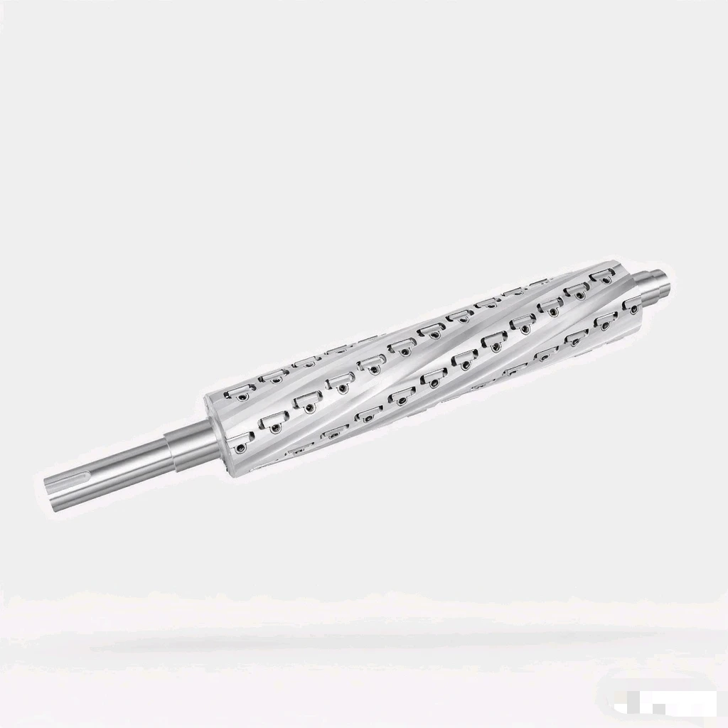 High Precision Cutting for 330mm Planer & Jointer High Quality Spiral Cutter Head  Made by Carbide Insert Blade for Woodworking