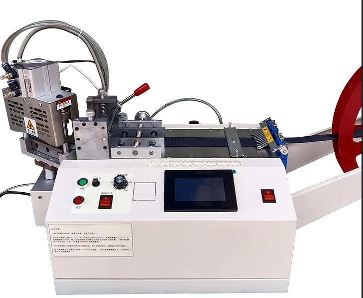 Multi-Angle Automatic Electric Cutting Nylon Webbing Rotary Cutter Head Hot Cold Computer Cutting Machine Plastic Cartons