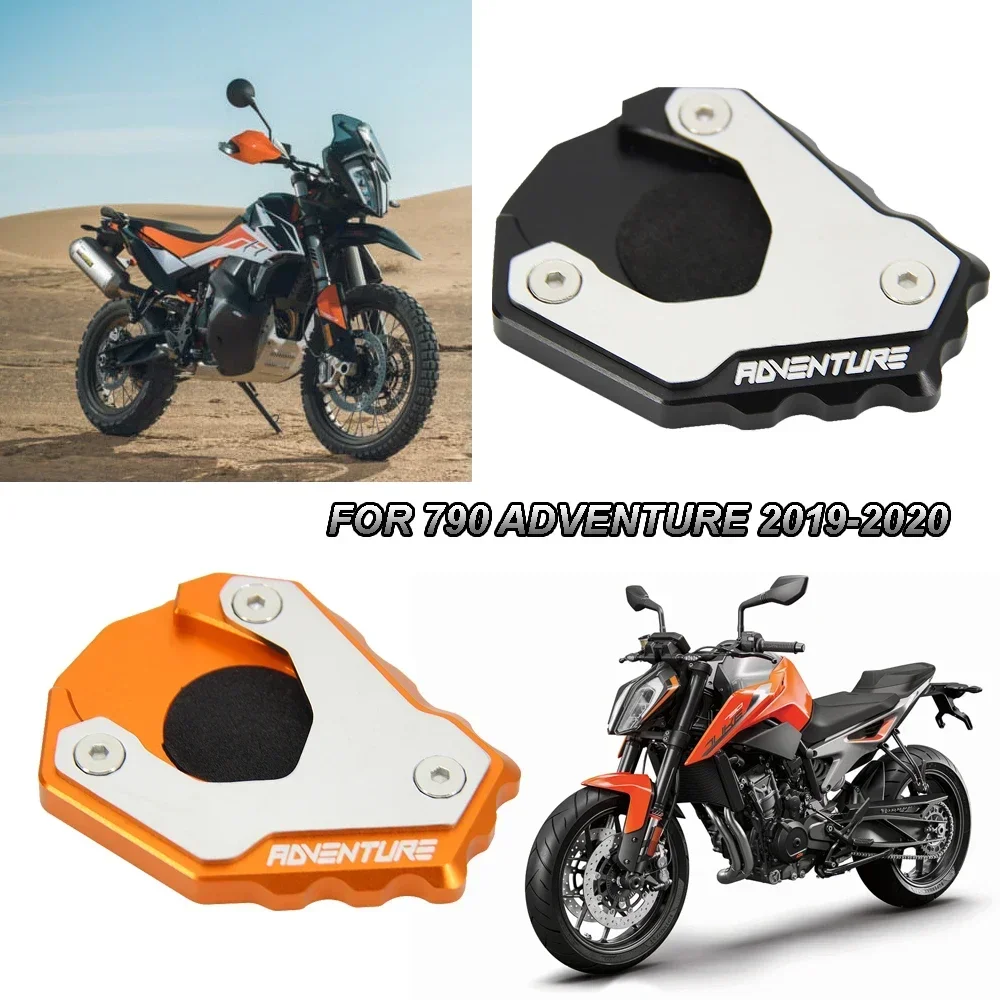 Foot Side Kickstand FOR KTM 790 Adventure 790 ADV Motorcycle Accessories Enlarge Parking Kick Stand Extension Pad Plate Pedal