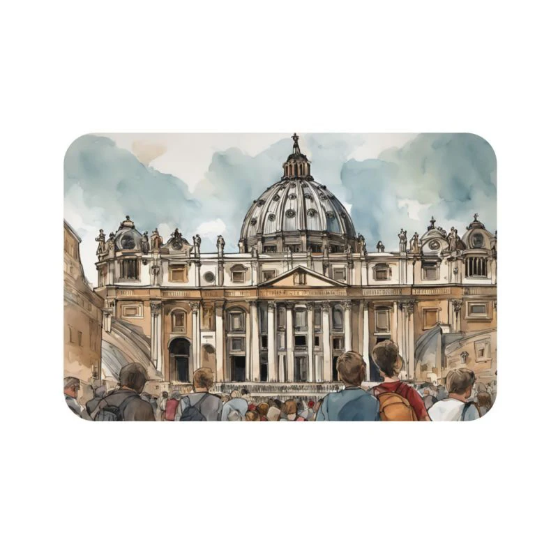 Vatican 1Pcs Hot City Refrigerator Fridge Magnets Souvenir Magnetic Stickers Home supplies Acrylic Fridge Magnets customizable