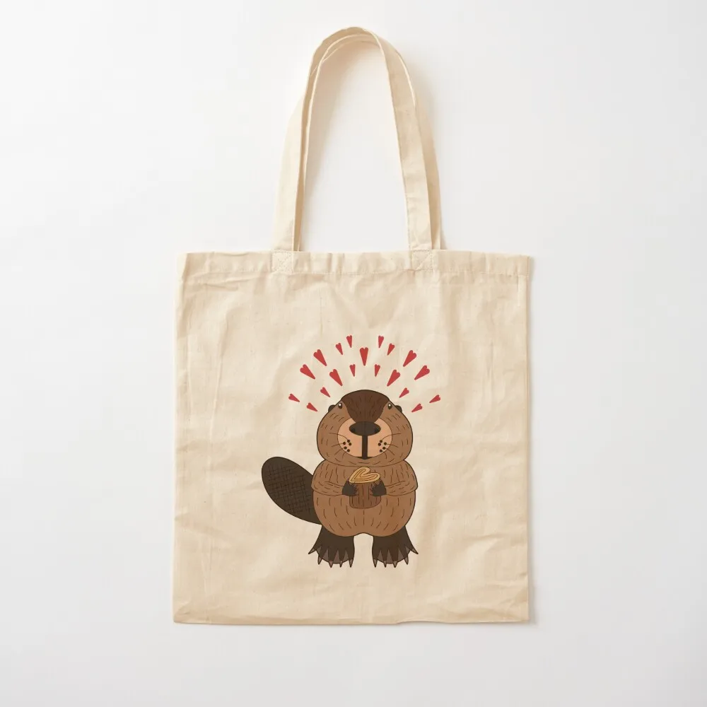 

Beaver Love Tote Bag bag luxury women tote bag woman Canvas Tote