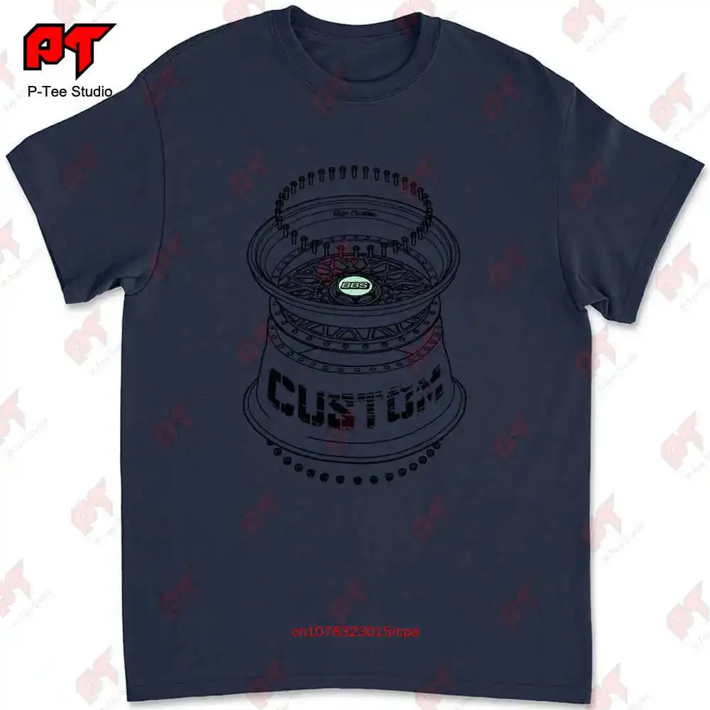 Bbs Rs Rim Stance Motorsport Riga Customs T-shirt 9UTR image 2