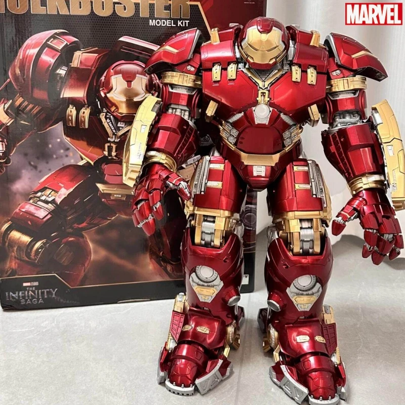 1/7 Original Fondjoy Marvel Legends Iron Man Action Figure Mark Hulkooster Hulkbuster Armor Assembly Children Toys Birthday Gift