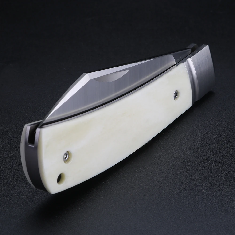 Outdoor Bull Bone Handle D2 St - Bone Folder Tool 评论和价格