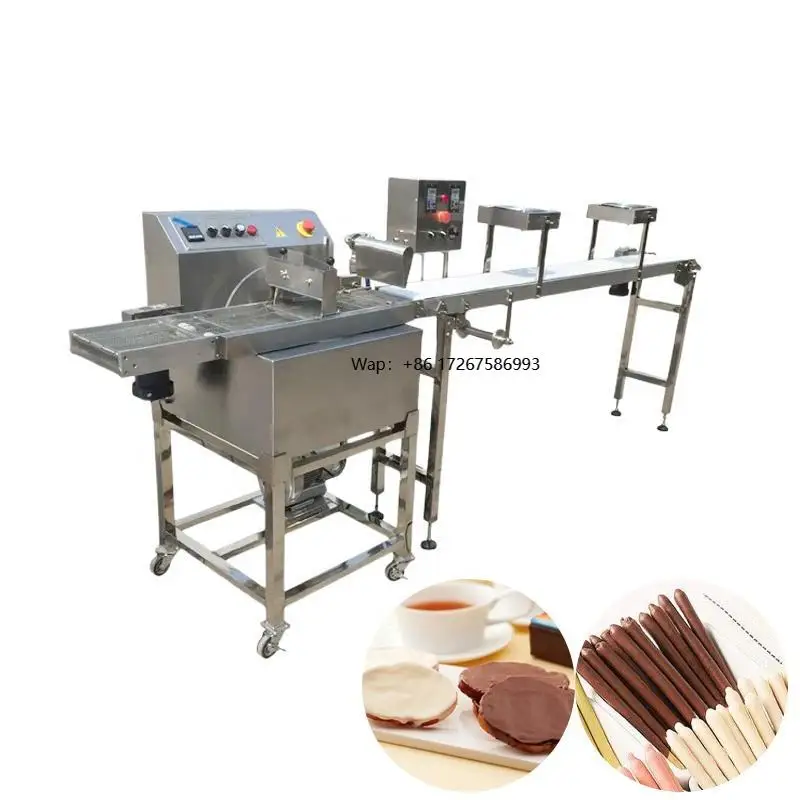 8/15/30/60kg Chocolate Enrober Chocolate Tempering Machinery with Popular Price