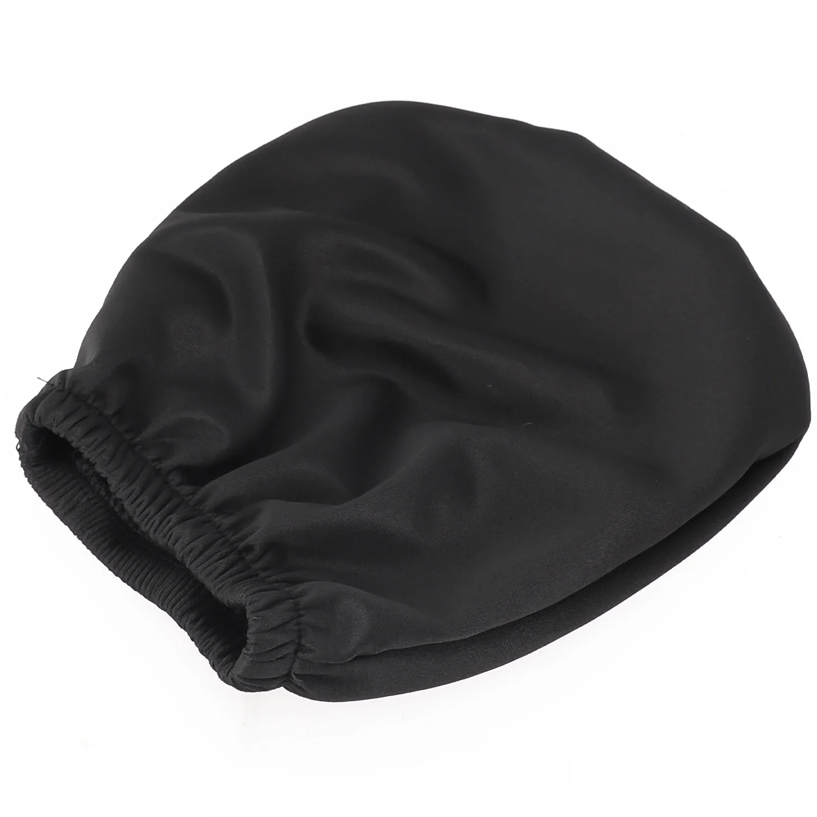 Black Premium Cloth Car Seat Headrest Cover Elastic Neck Pillow Cover Dustproof For Most Car Headrest Car Interior Accessories