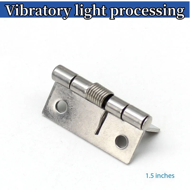 CL135-1 miniature 1.5-inch hinge 304 stainless steel spring type loose leaf industrial chemical equipment distribution box hinge