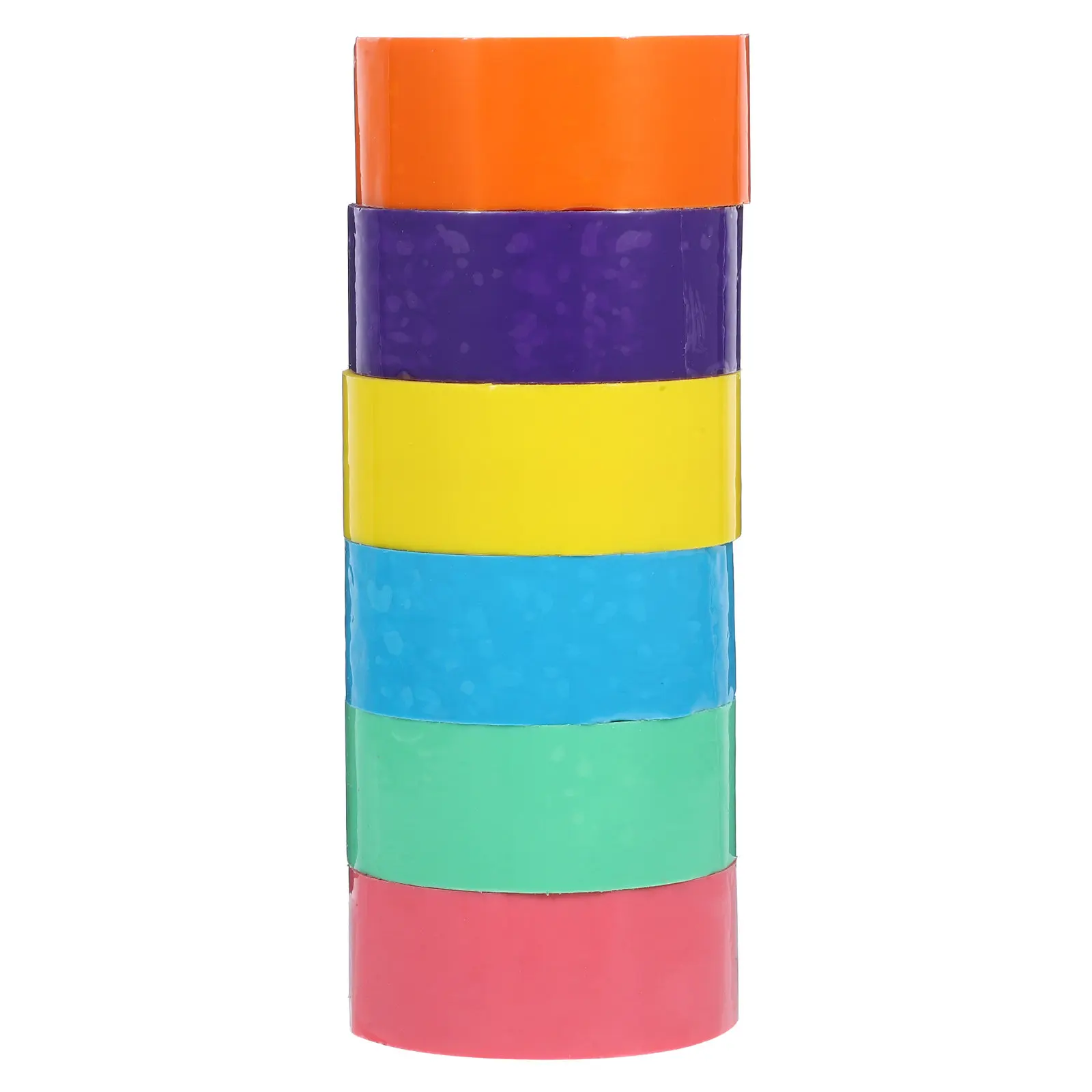 

6 рулонов липкой ленты для шариков, цветные клейкие ленты для творческих проектов, игр и развлечений для взрослых