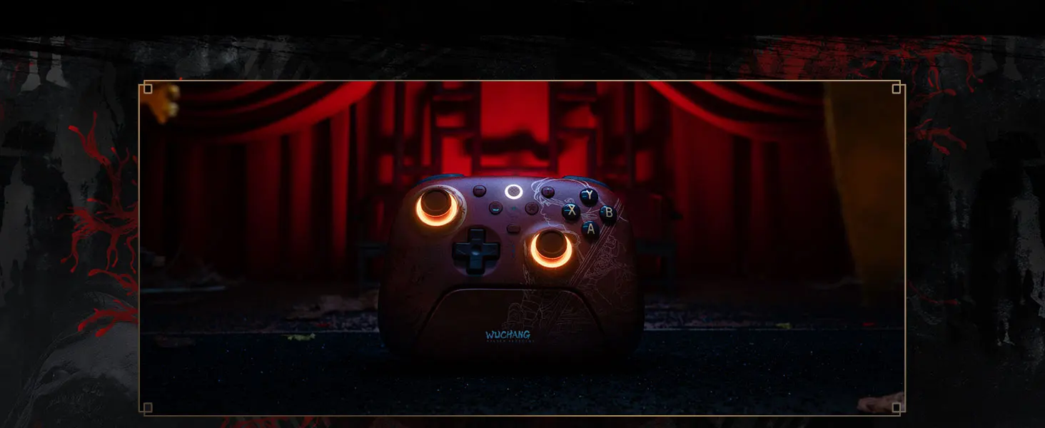 8BitDo Ultimate 2 Wireless Controller WUCHANG: Fallen Feathers für Windows und Android, mit TMR-Joysticks, 8Speed Tech Gamepad – Detail 7