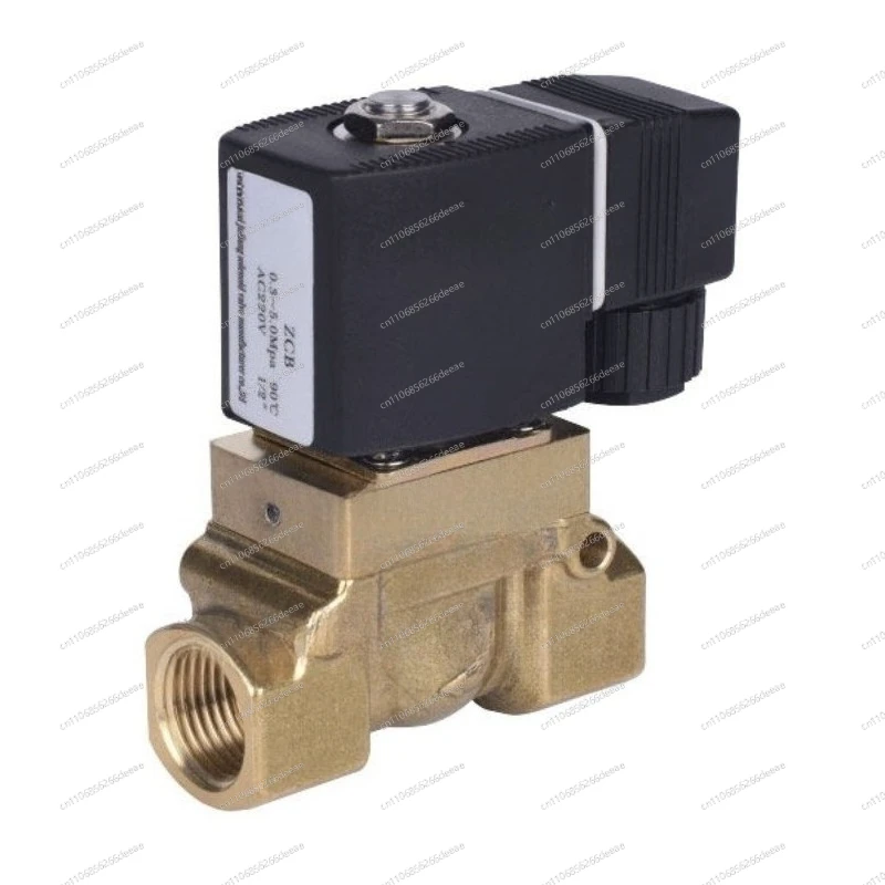 Solenoid valve ZCB-1, DN4~ 25mm high pressure valve 5.0MPA 80 ° C valve G3/4 brass