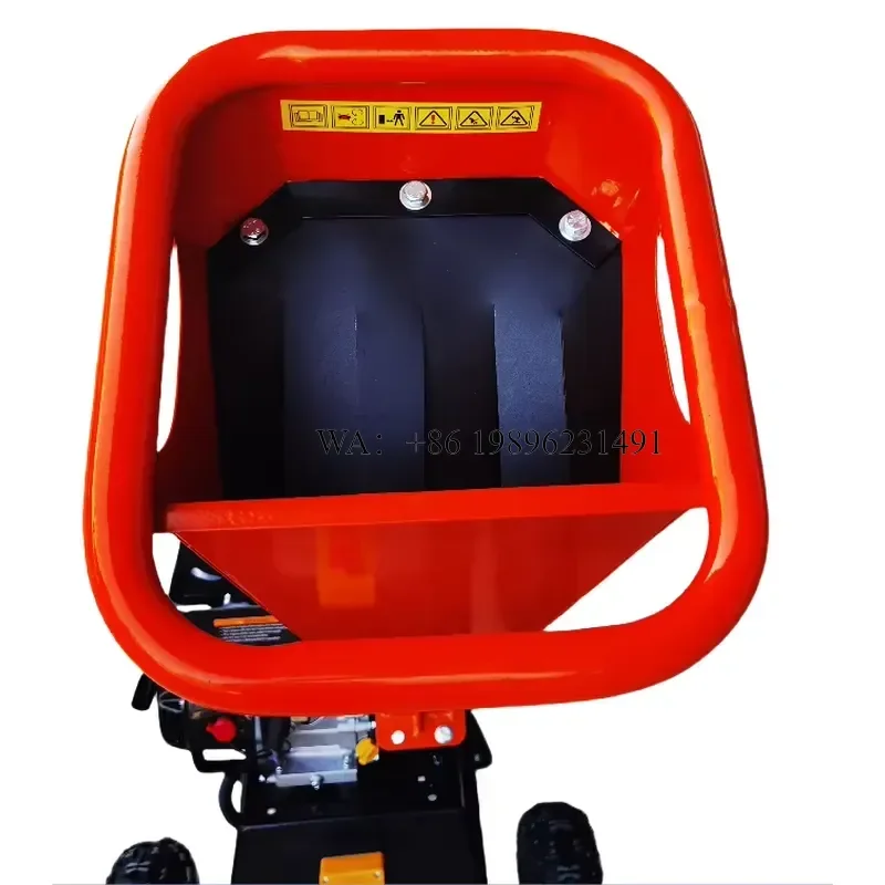 Wmwmnu Mini Wood Chipper Shredder for Tree Branches Industrial Wood Crusher Shredder for Garden Yard Waste Processing