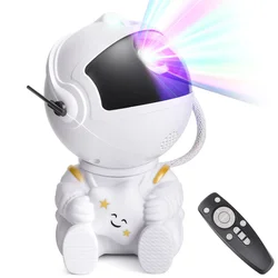 Astronaut Light Projector with Nebula Galaxy Projector Night Light Star Projector for Home Decorative Bedroom Children Kids Gift