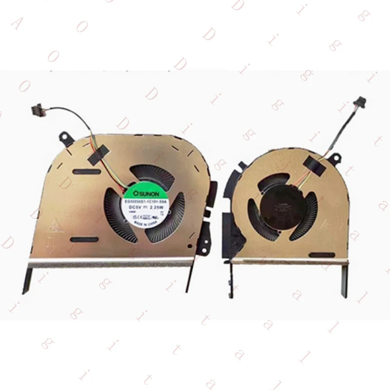 RN   For ASUS Pro15/16 M6500R M7600Q N7600Z M3500P K3500PC Laptop CPU GPU Cooling Fan