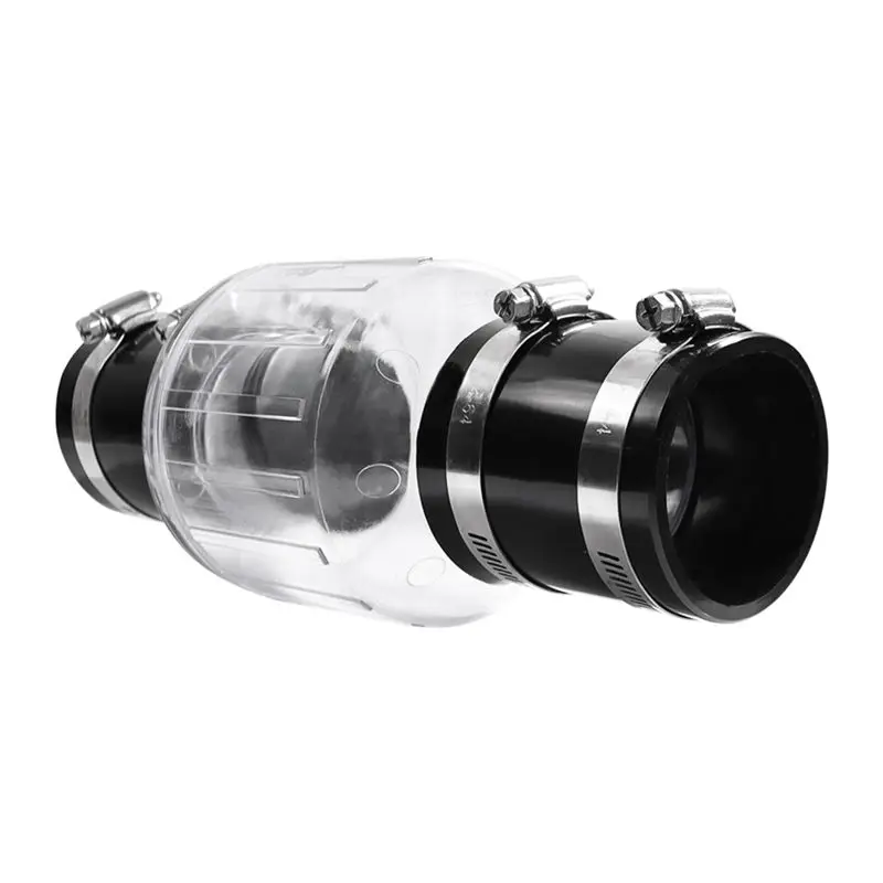 【Ship Within Silent Sewage Pump Check Valve, 2Inch Check Valve, Spring-Loaded Flapper, Sewage Pump Life Increase Fit 7-1/4Inch S