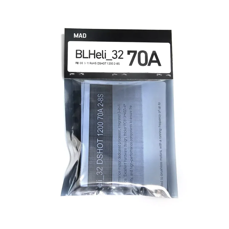 BLHeli_32 70A 2-8S Regolatore ESC Controller motore brushless