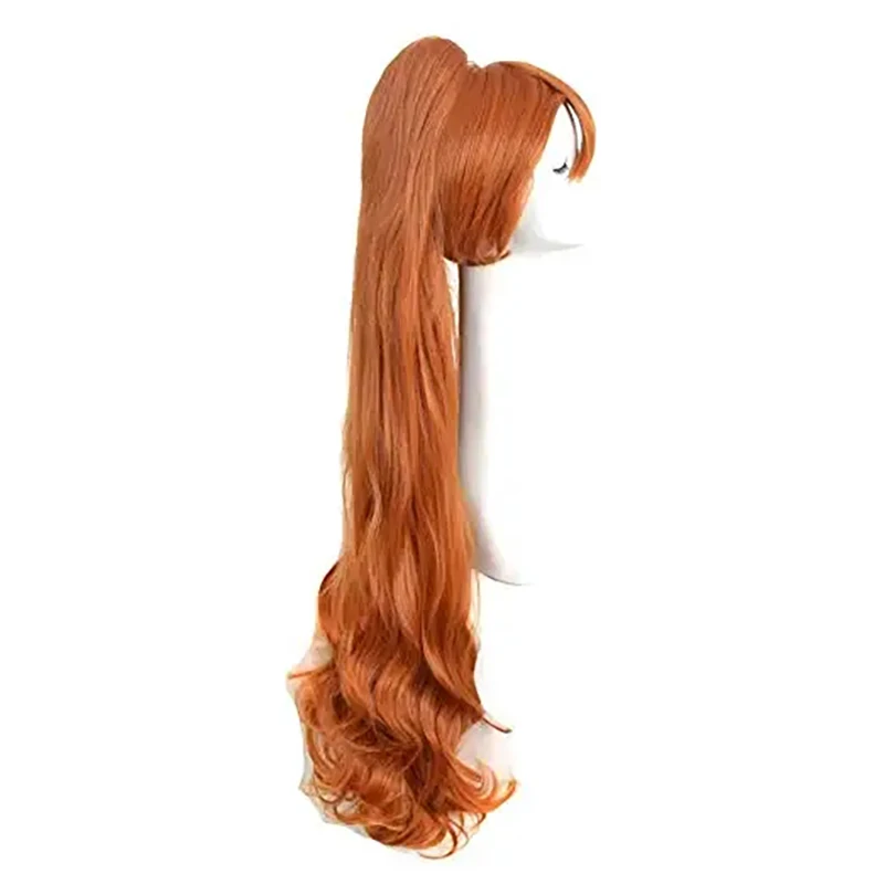 Cartoon character Thumbelina Cosplay wig with one  Long 100cm Chip Removable Ponytail + Wig Cap