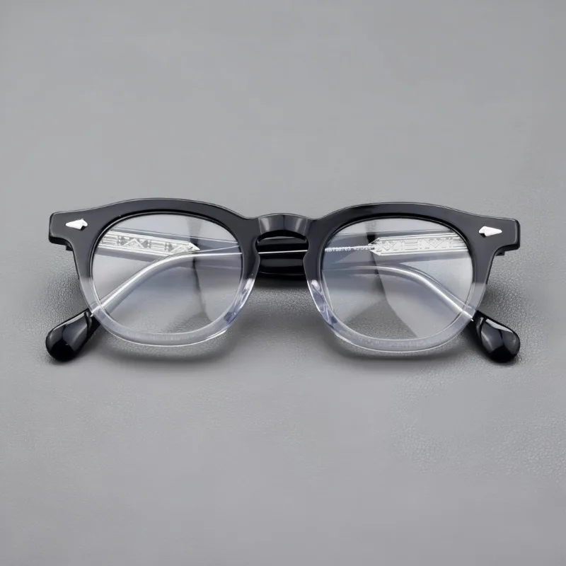 

Vintage Classic Round Glasses Frame Acetate Men's Myopia Reading Eyewear Women Optical Prescription Designer Retro Eyeglasses