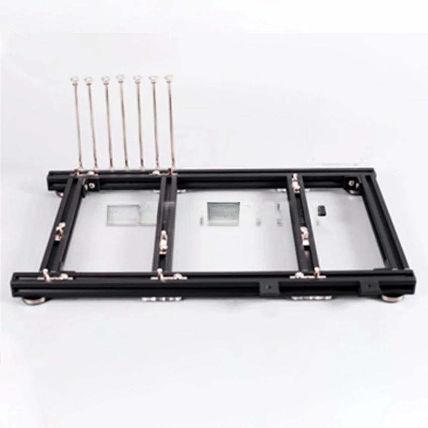 ATX PC Test Bench Aluminum Alloy Computer Case Water Cooling Open Frame Overclock Air Case HTPC Support Graphics Card
