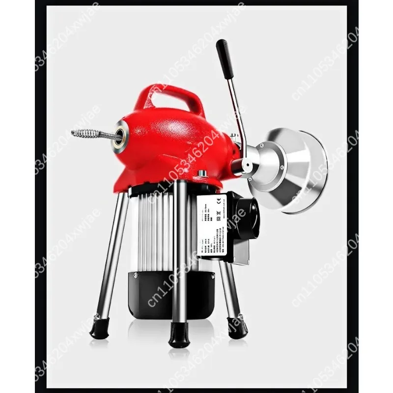 Professional Electric Pipe Dredger Drain Unclogging Tool Sewer Cleaning Machine For Toilet Block Removal