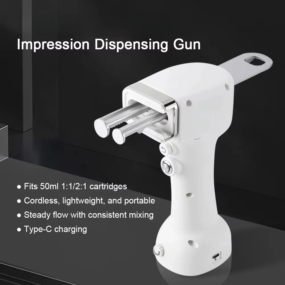 Portable Electric Impression Dispenser 50ml 1:1 /2:1 Ratio Electric Mixing Dispenser Machine