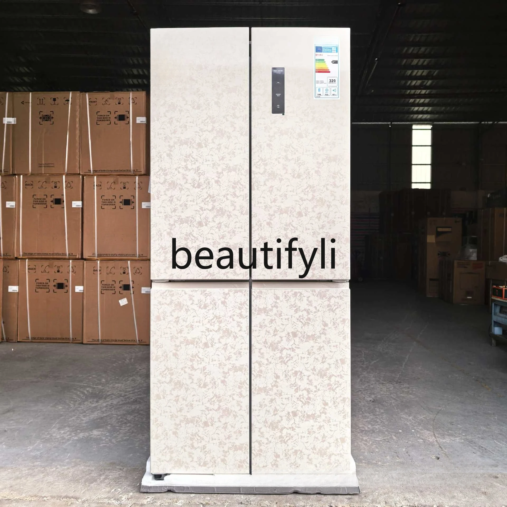 

506L refrigerator frequency conversion net taste air-cooled frost-free four-door cross door refrigerator