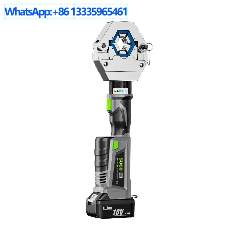 

Automotive Air Conditioning Portable Pipe Press Electric Hydraulic Pipe Press Hose Crimping Tool Crimping Clamp