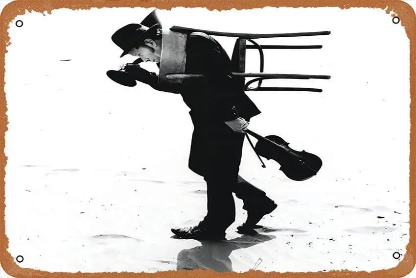 TOM WAITS retro appearance advertising poster Wall art decoration metal tin sign is suitable for home, kitchen, store, club, caf
