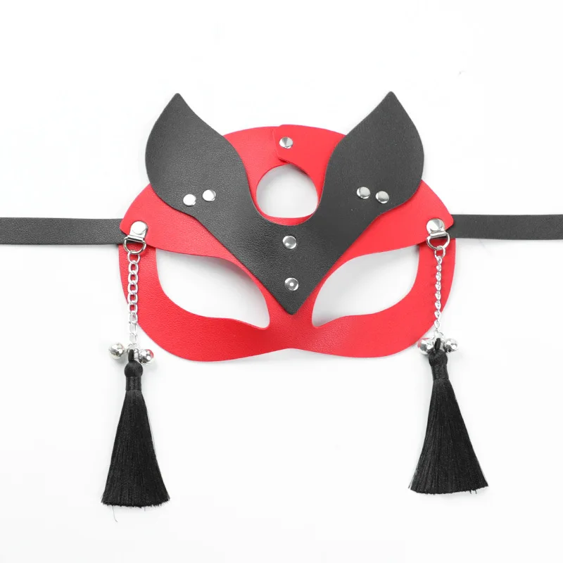 Сексуальная маска лисы с кисточками, эротическая маска для глаз, реквизит для ролевых игр для пар, игрушки для флирта для взрослых, девять стилей, вечерние маскарад