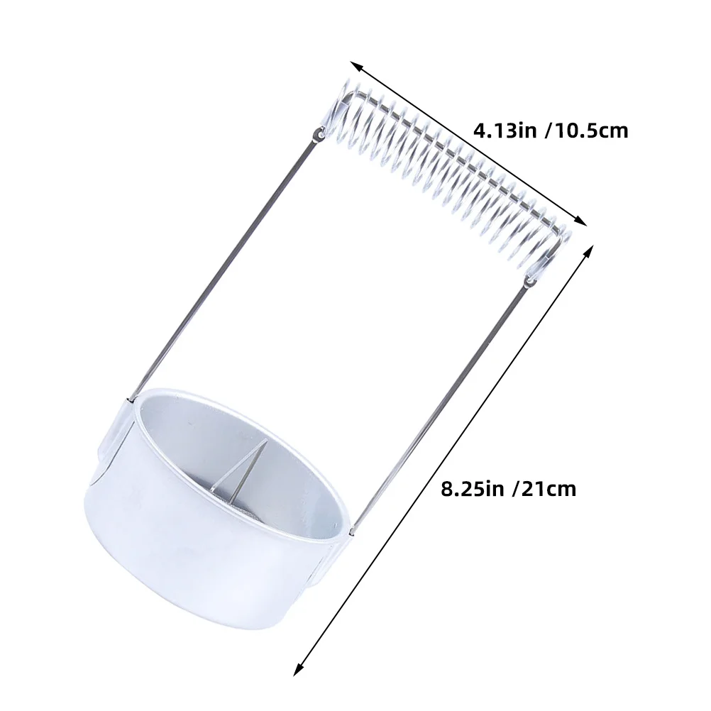 2 قطعة فرشاة معدنية غسالة تجفيف الرف مجموعة لأدوات الطلاء فرشاة الفولاذ المقاوم للصدأ تنظيف برميل الفنان استوديو مجموعة منظمة
