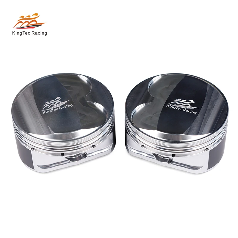 KTC Racing S65 S65B40 S65B44 Forged 4032 Aluminum Pistons for BMW 2008-2013 BMW E90 E92 E93 M3 Performance Parts with Rings Pins