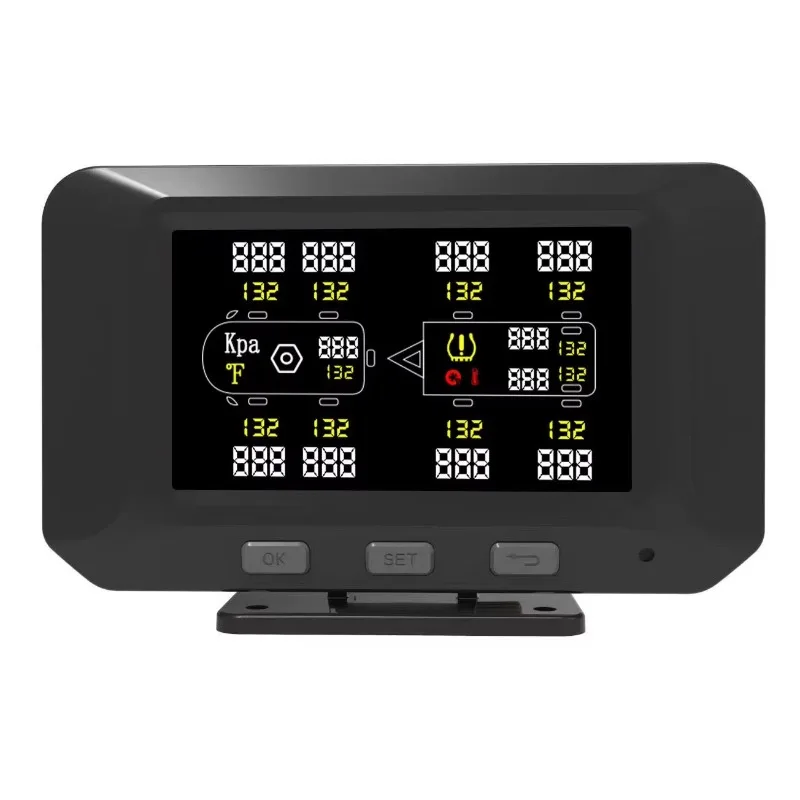 6-Tire TPMS for Bus and Truck RS232 Tire Pressure Monitoring System