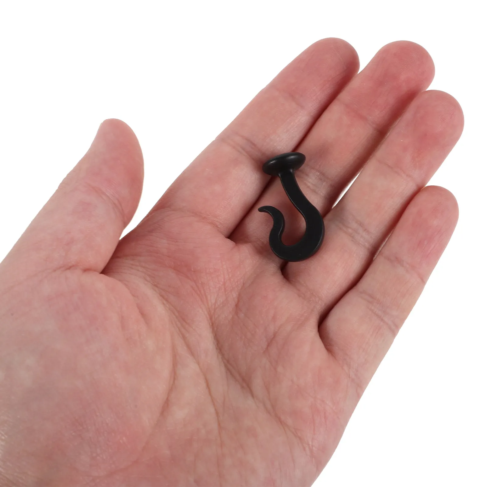 100Pcs Window Curtain Hooks Plastic Outdoor Shade Hooks Gazebo Curtain Track Clips Tent Hanging Clips Gazebo Replacement Parts