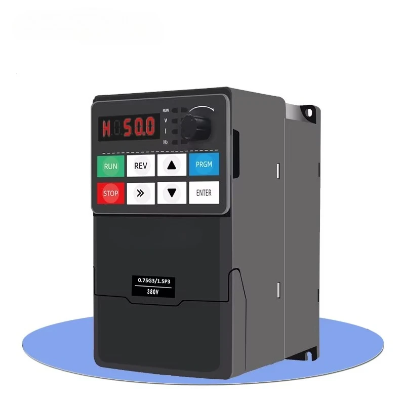 

0.75KW 1.5KW 2.2KW Single Phase to Three Phase 220V 50/60HZ AC Drive Frequency Converter for Transformer Compressor Motor