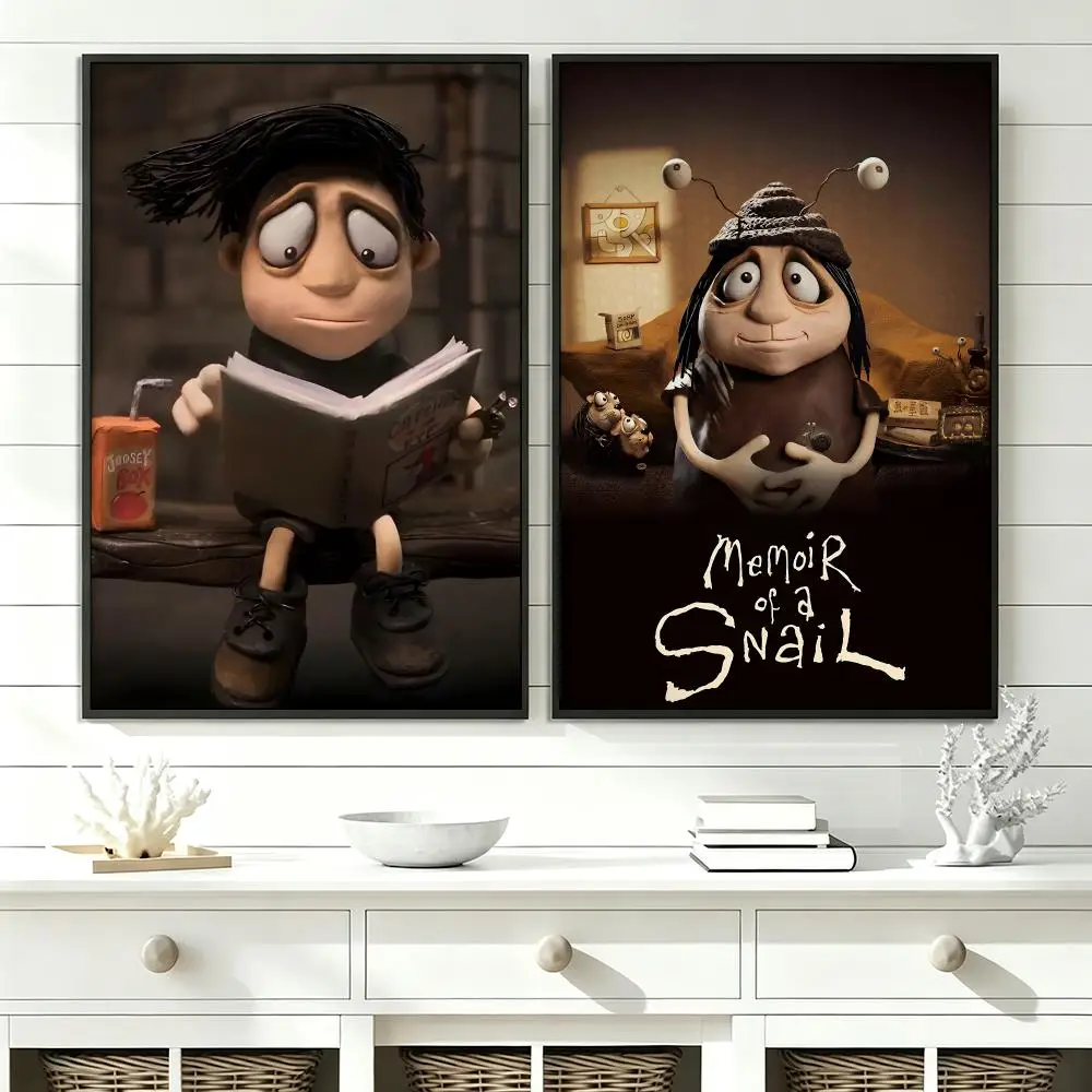anime Memoir of a Snail Poster Poster HD Trendy SelfAdhesive Wall Art Print For Living Room Bedroom Dorm Office Home Gift