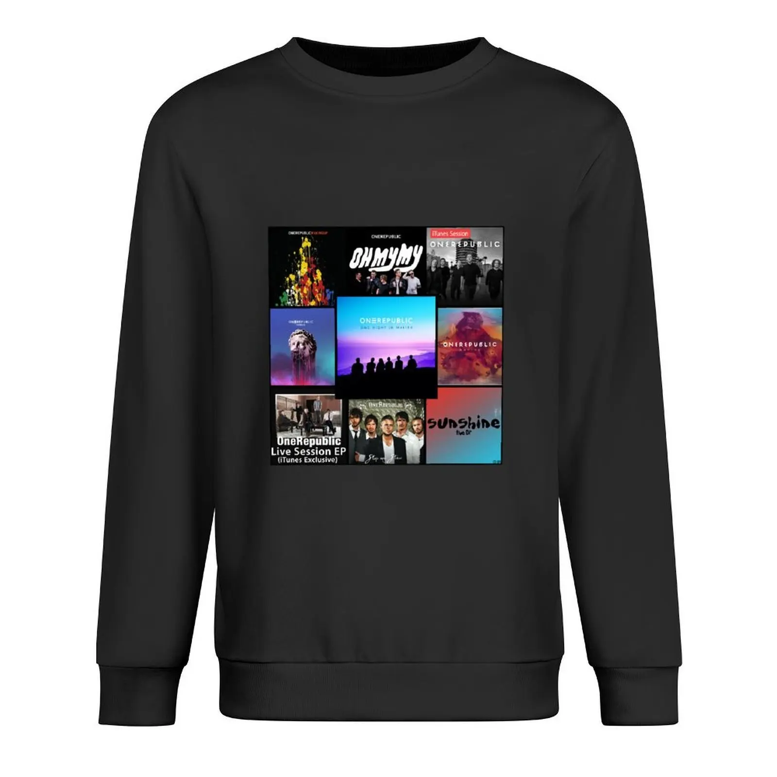 

Greatest Albums Pullover aesthetic clothing mens designer clothes korean style clothes men's coat sweatshirt male